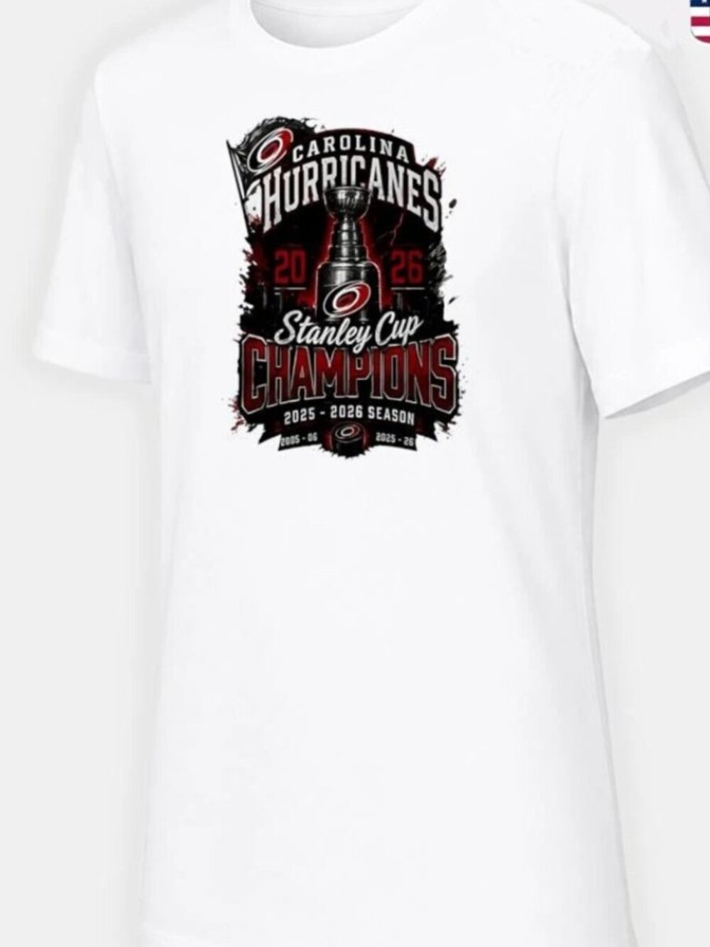 Carolina Hurricanes 2025-2026 Stanley Cup Champions T-shirt